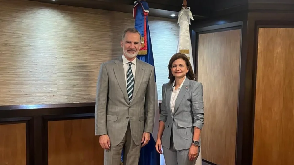 Rey Felipe VI y Raquel Peña