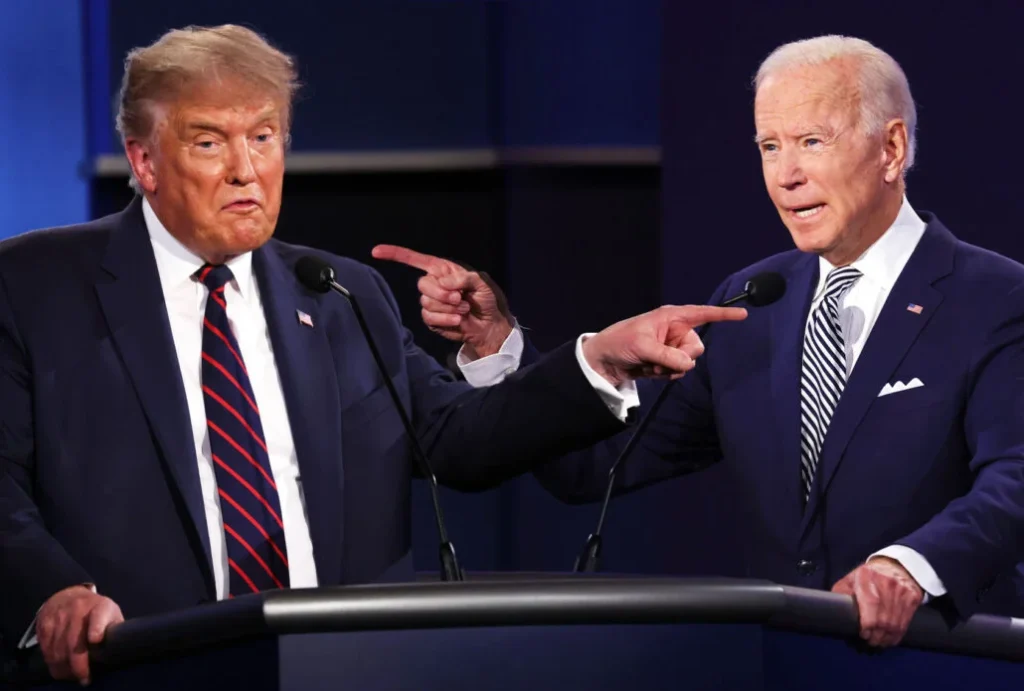 Donald Trump y Joe Biden