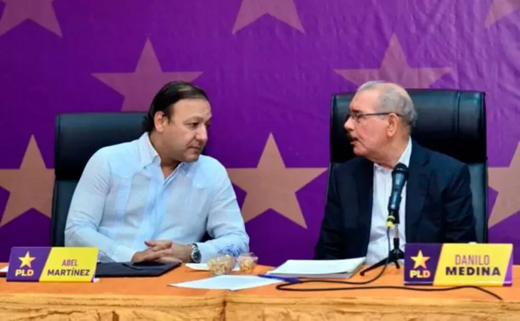 Abel Martínez y Danilo Medina