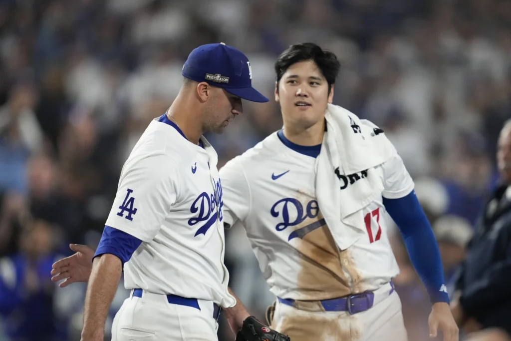 Jack Flaherty y Shohei Ohtani