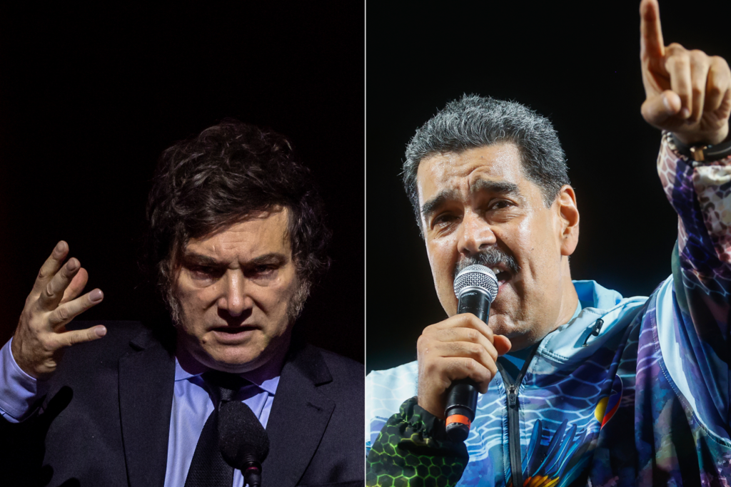 Maduro y Milei