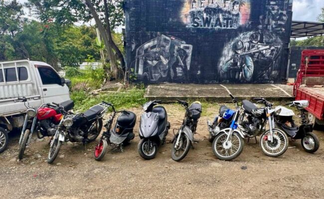 Recuperan 14 motocicletas y detiene tres personas en operativos en Santiago Recuperan 14 motocicletas y detiene tres personas en operativos en Santiago