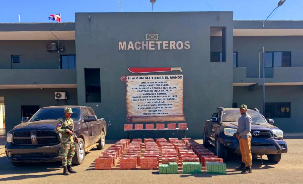 Autoridades incautan 464,400 cigarrillos de contrabando en Santiago Rodríguez