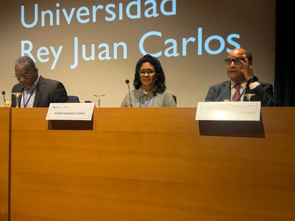 Magistrada Eunisis Vásquez participa en Congreso Internacional sobre el Estado de Derecho celebrado en Madrid Eunisis Vásquez