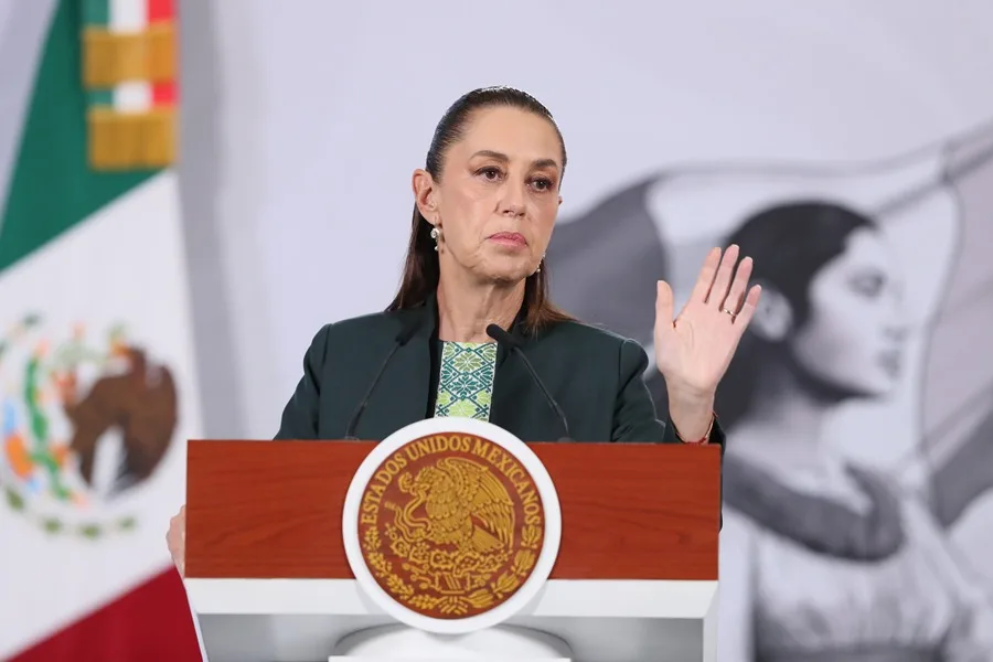 Sheinbaum descarta una posible intervención de EE.UU. en México: «Eso no se va a dar» Claudia Sheinbaum