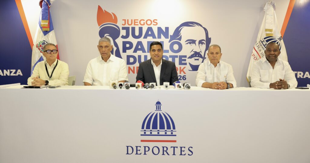 Ministro Kelvin Cruz anuncia los Juegos Juan Pablo Duarte NY 2026 Kelvin Cruz