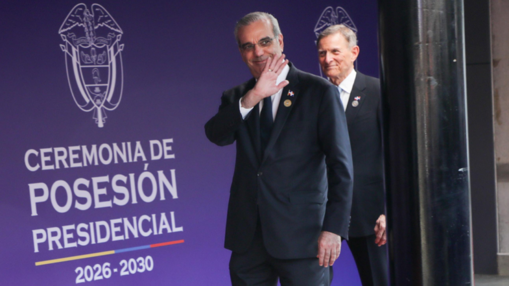 Presidente Abinader participa en la transmisión de mando presidencial de Abelardo de la Espriella, en Colombia Presidente Abinader