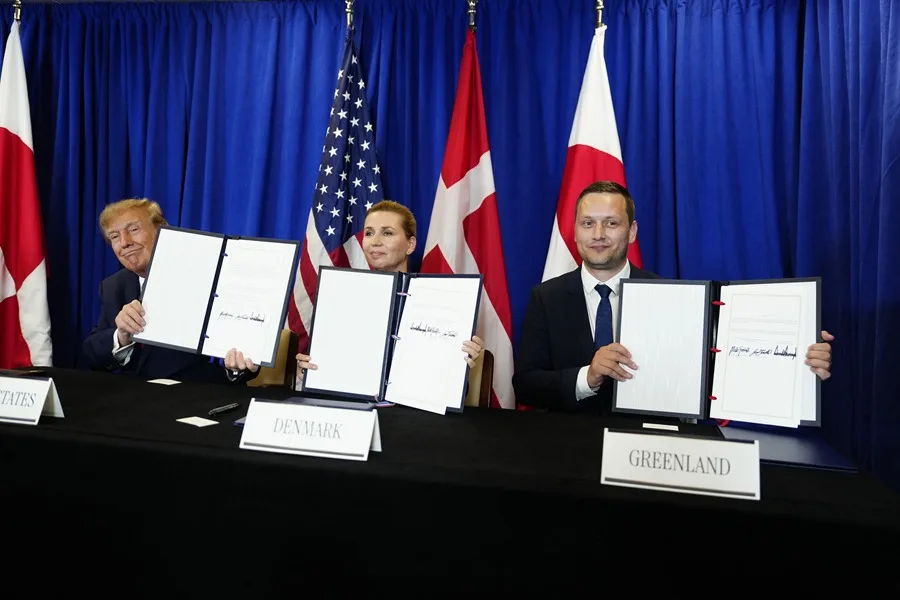 Estados Unidos, Dinamarca y Groenlandia firman en la ONU el acuerdo de seguridad ONU
