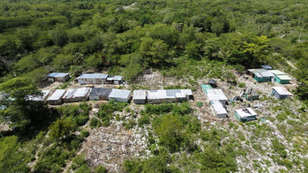Medio Ambiente desmonta 73 estructuras ilegales en área protegida de Hoyo Claro Hoyo Claro